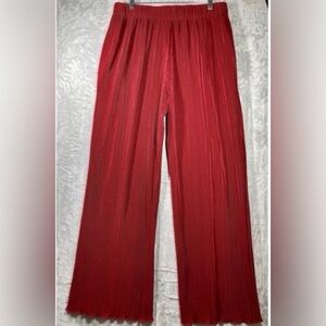 Elegant Red Women's Pants